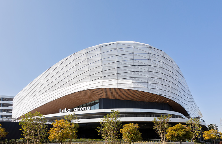 千葉ジェッツの新ホームアリーナ「LaLa arena TOKYO-BAY 」はここがすごい！担当者に建設の背景や見所を聞いた